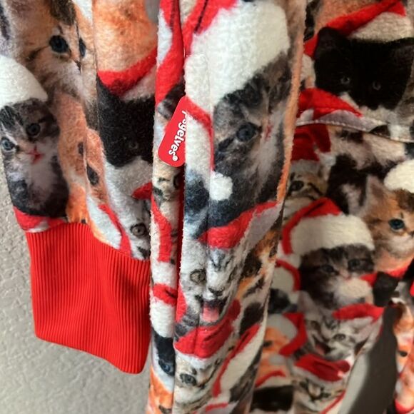TIPSY ELVES Men's Meowy Catmus Jumpsuit, Size M - Picture 8 of 11